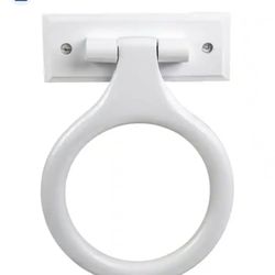 Wall Mounted Wood Bathroom Towel Ring