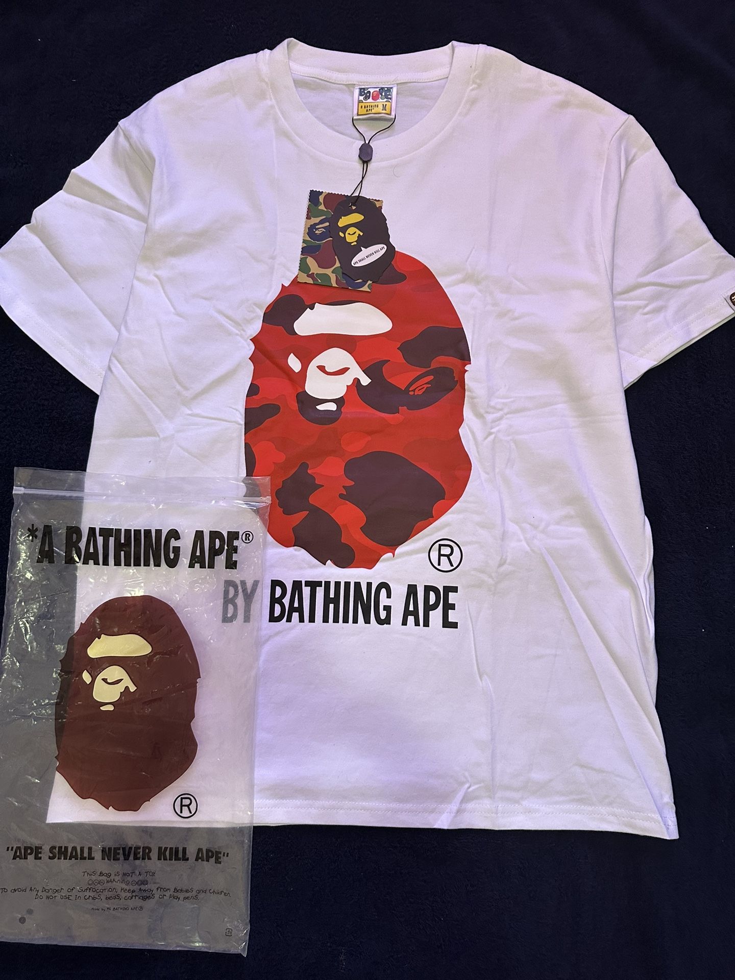 Red Bape Camo Tee