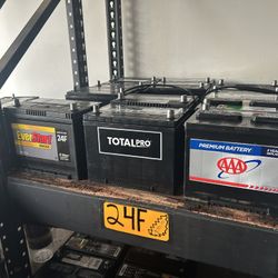 New And Rebuilt And Used Car Batterys 