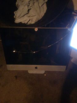 Two apple I Mac all in one