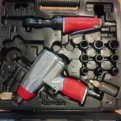 Husky Pneumatic Air Gun And Ratchet Driver