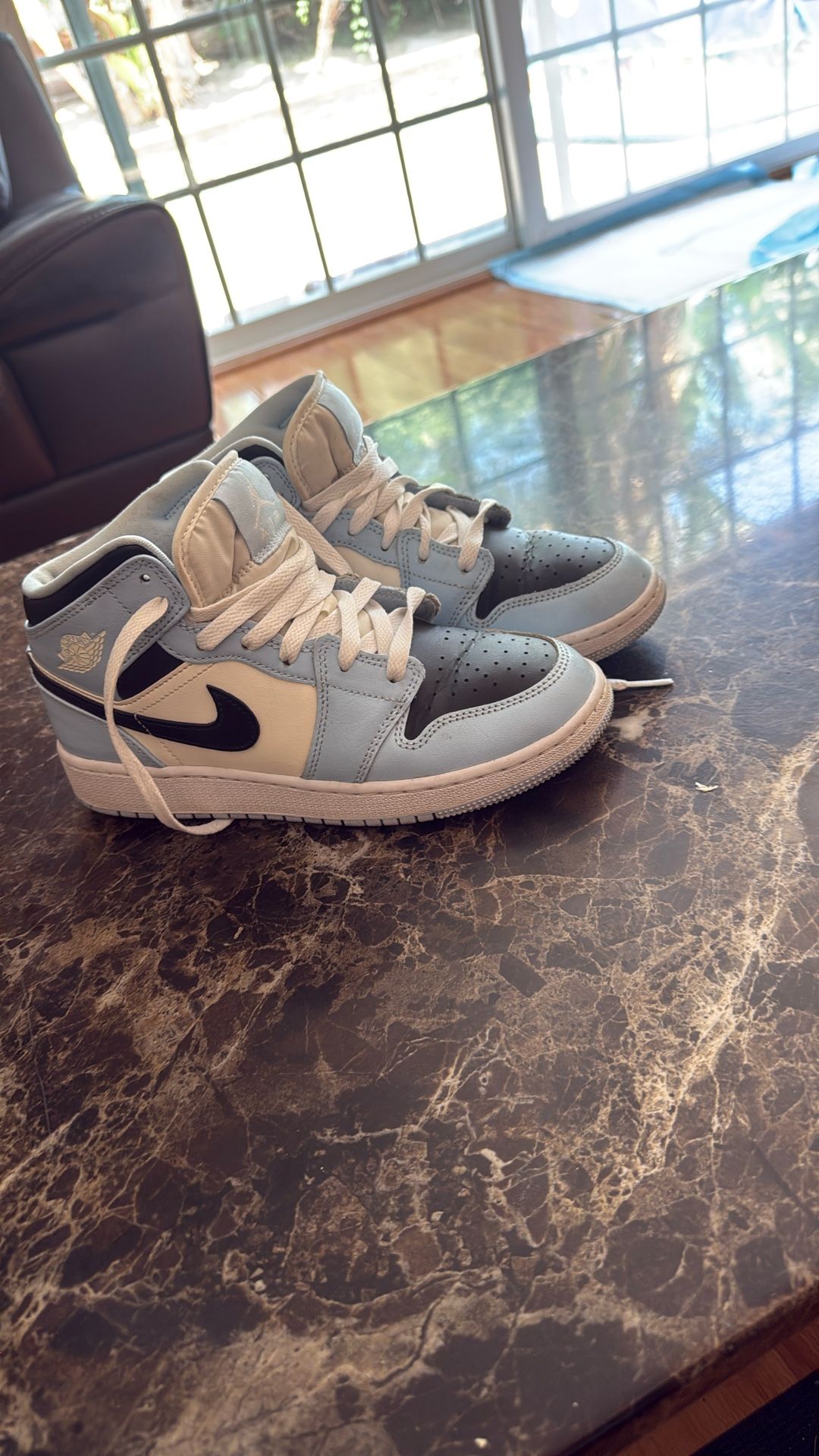 Nike AIR MAX 270 Blue Size:5.5Y