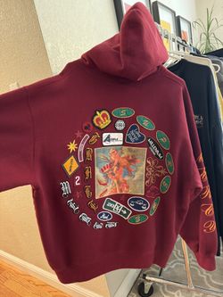 Supreme Patches Spiral Sweatshirt