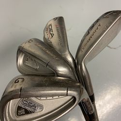 Adams Hybrid Golf Clubs 6i, 7i, PW, GW (Women’s Flex)