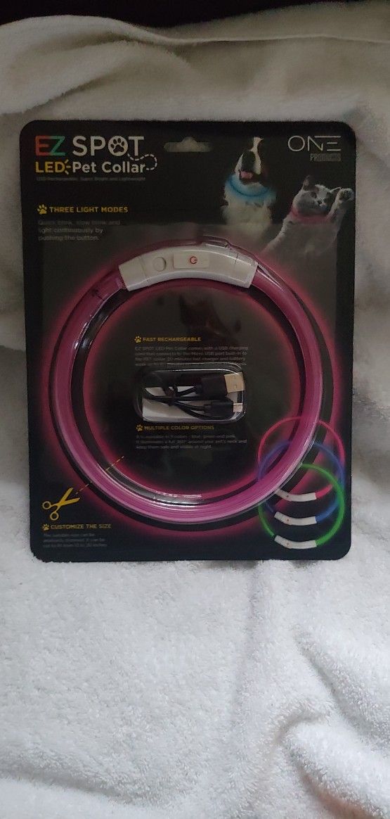 EZ Spot LED Pet Collar
