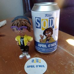 April O'Neil Funko Soda. Ninja Turtles