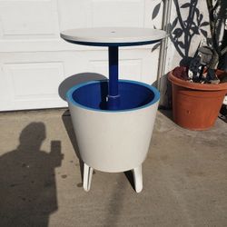 Ice  Chest Cooler Table