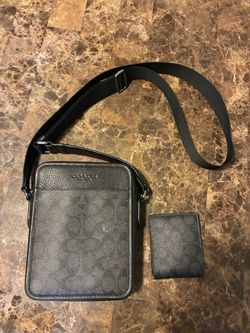 Coach bag with matching wallet
