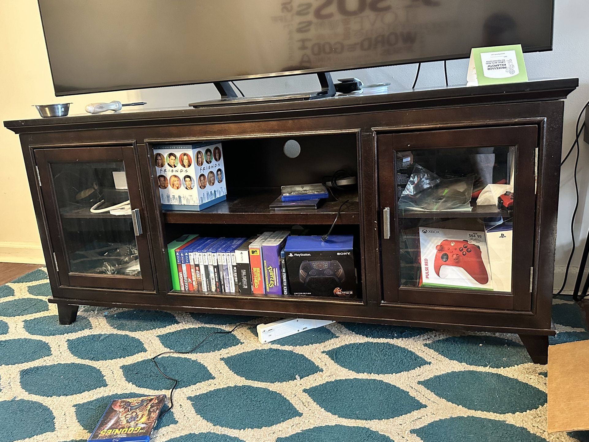 Wood TV Stand