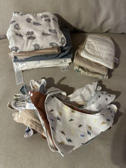 Baby Bibs Receiving Blankets