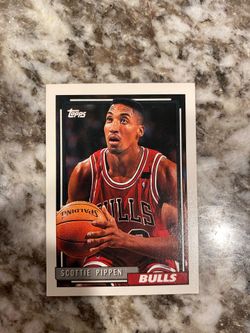 1993 Scottie Pippen Topps Chicago Bulls