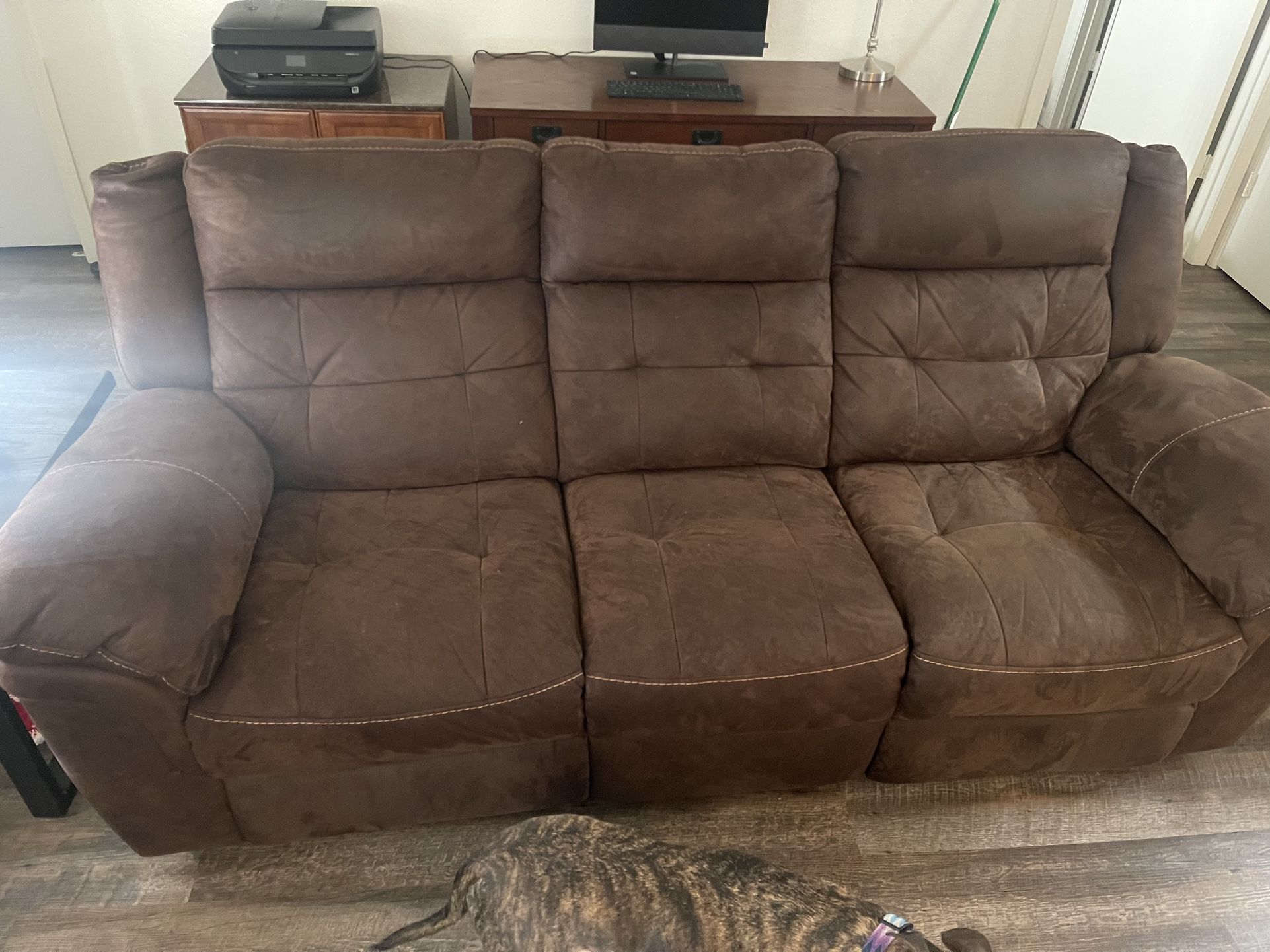 Power Couch and Recliner 