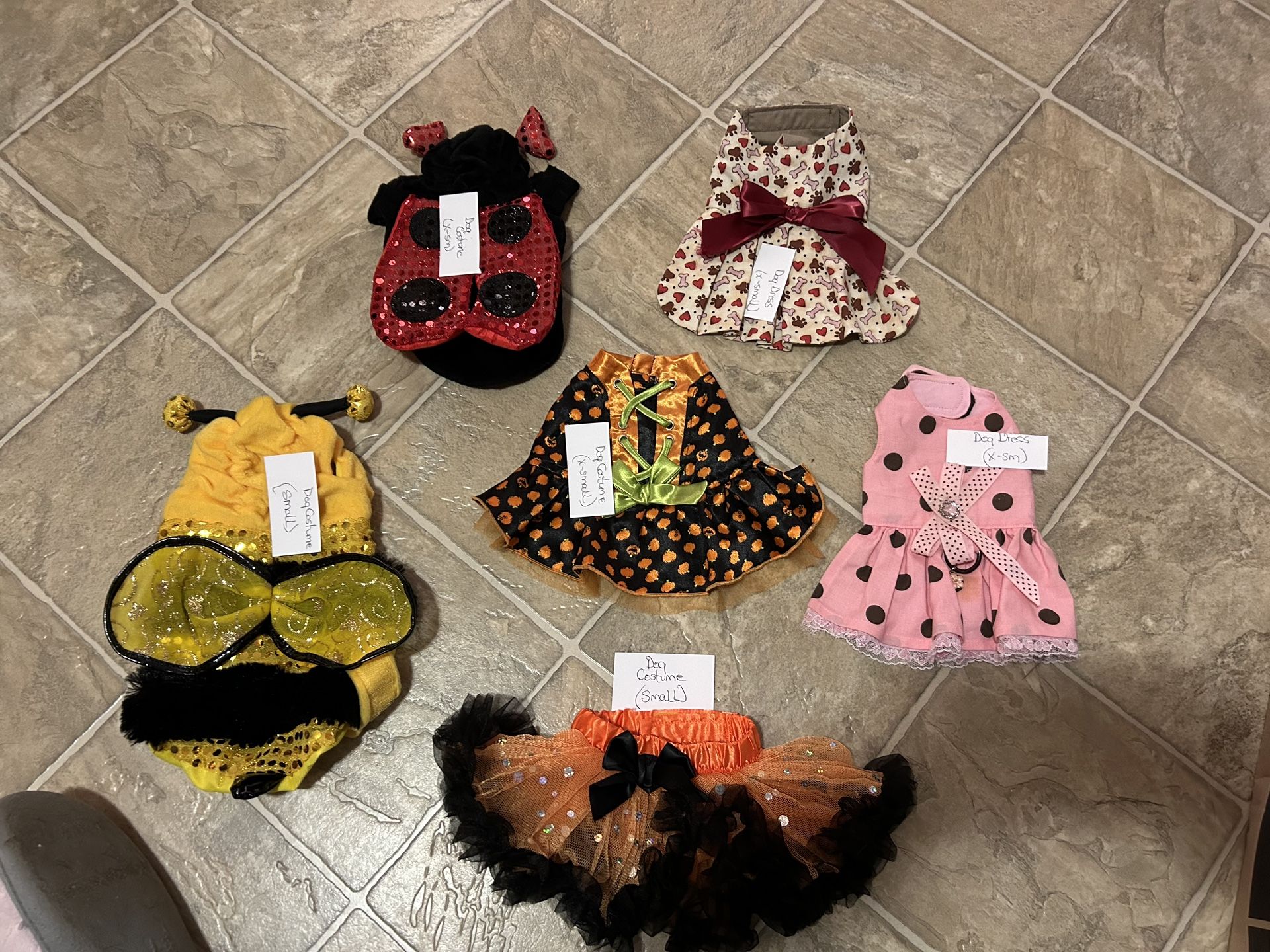 Dog Costumes $5 for Each