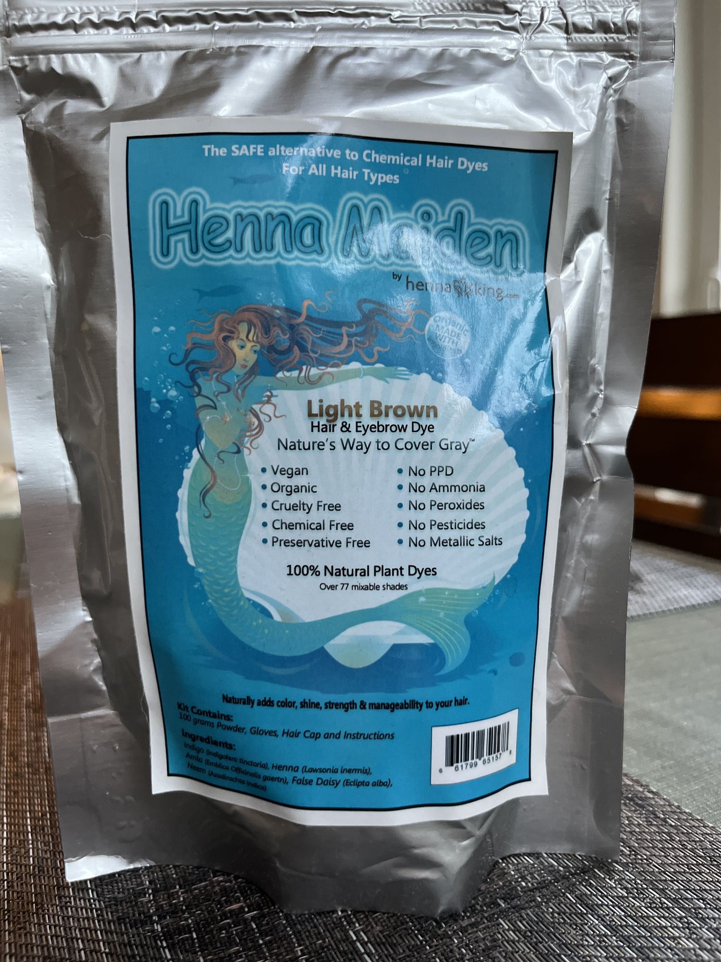 Natural Hair Coloring Products