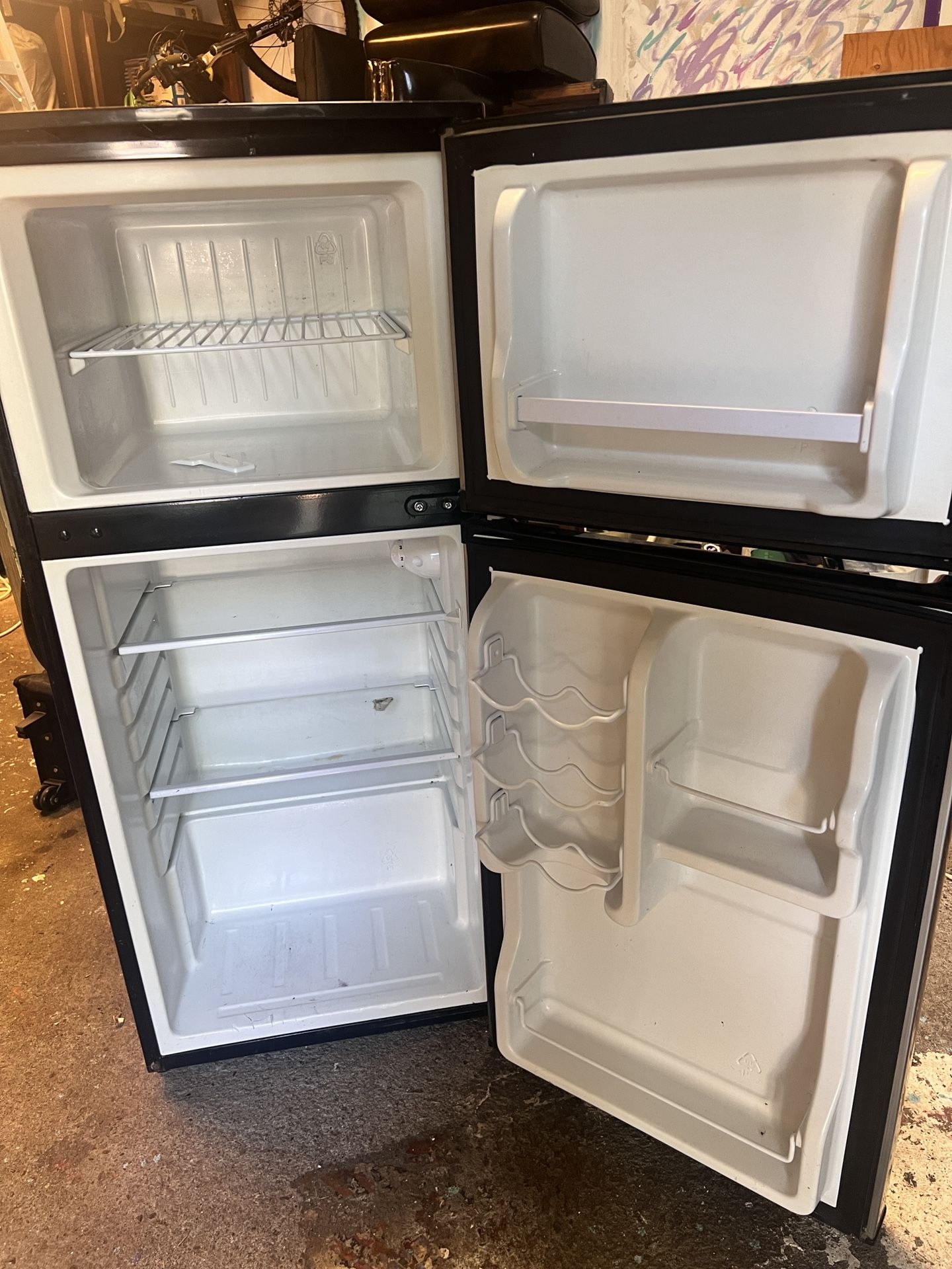 Mini Fridge W/ Freezer