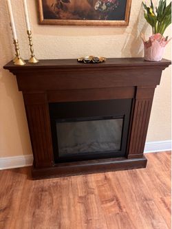 Electric fireplace mental