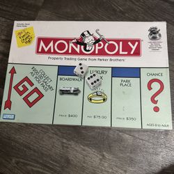 Monopoly Board Game 1999 Parker Brothers 65th Anniversary Edition Complete