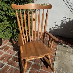 Solid Hardwood Rocker