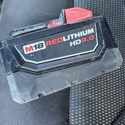 Milwaukee battery 9.0 m18
