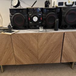 Media center console
