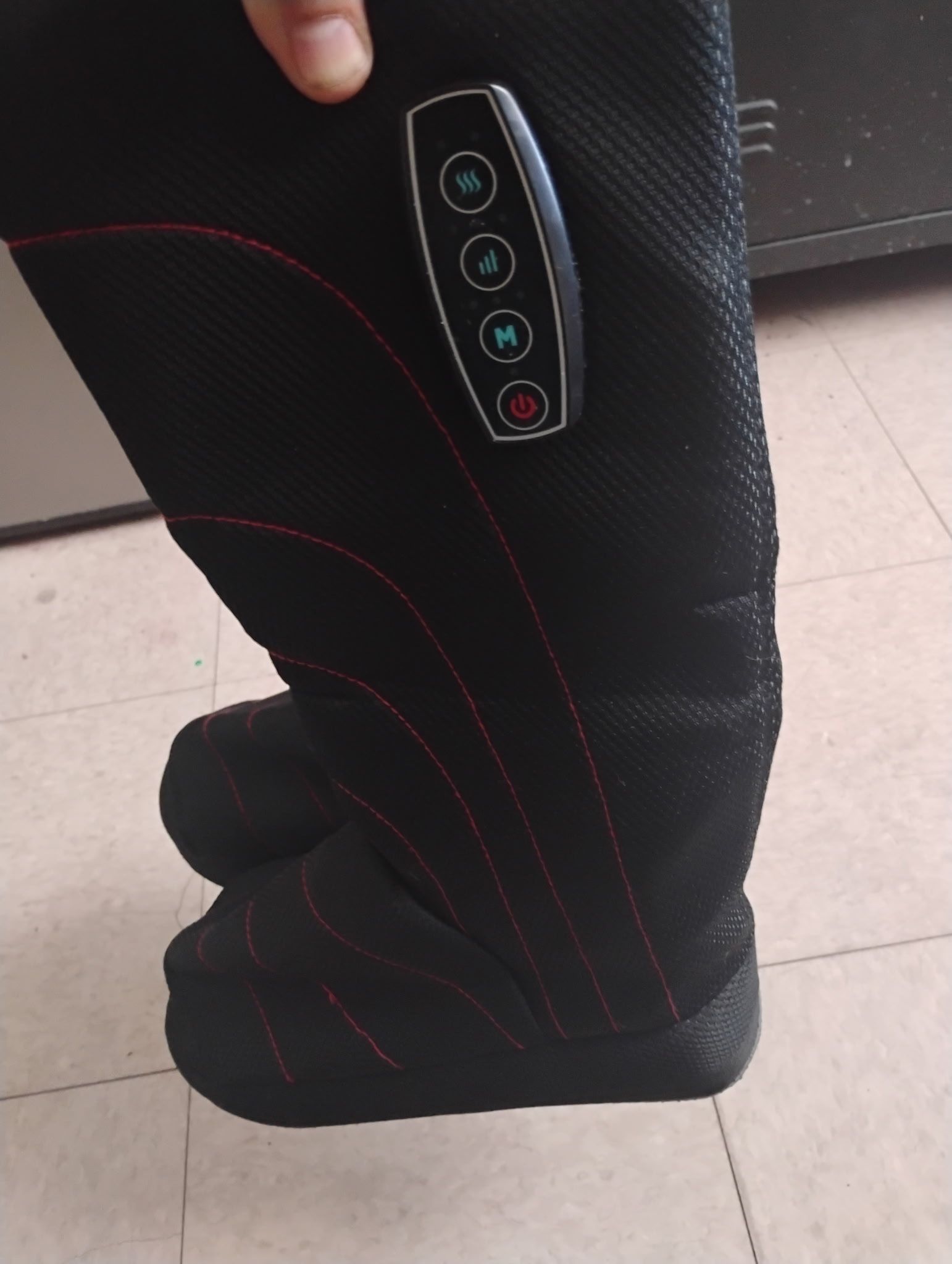 Medic Therapeutics Cordless Air Compression Massage Boots with Heat.