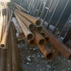 STEEL PIPE Security Fence Post