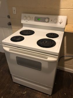 Kenmore electric stove