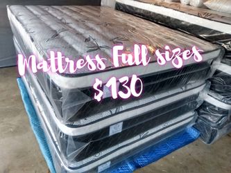 🛏️Mattress Pillow top 🔝
☑️Queen $150
☑️Full $130
☑️Twin $120
☑️King $260
☑️Cal King $260
🚚Delivery Fee $20