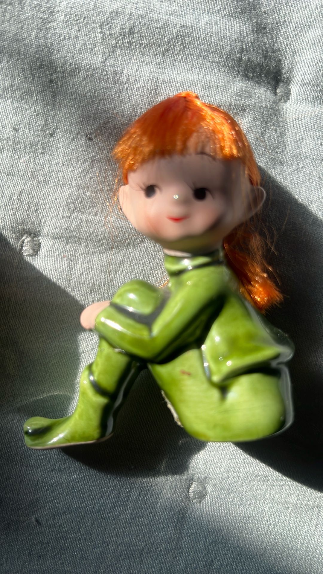 Vintage Napco Pixie With Hair