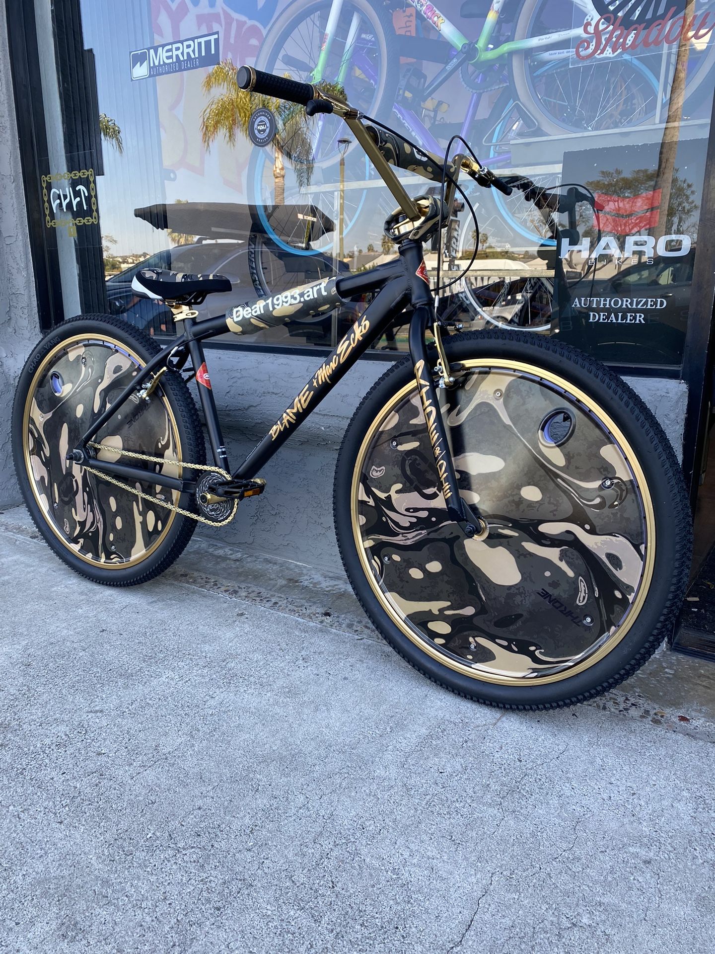 Ecko X Throne 29 Wheelie BMX Limited Edition 17 Of 93 Bike Bicycle - GT SE Old School Retro