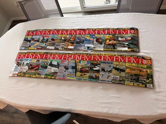 Set of 23 Fly RC magazine