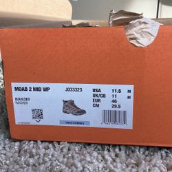 Merrell Moab 2 Hiking Boots 11.5D
