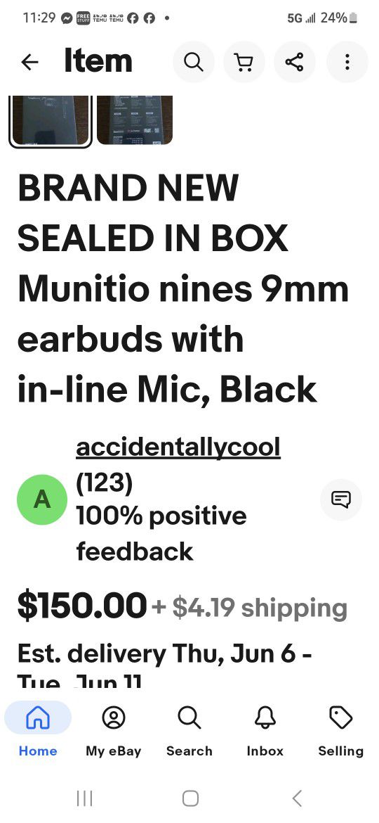 Head Phones Munitio $160 Brand New These Are Bassically Used once