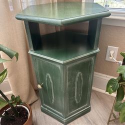 Side Table With Storage 