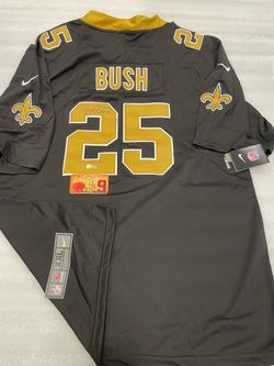 Reggie Bush #25 New Orleans Saints Signed Nike Jersey XXL