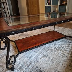 Glass Top Coffee table