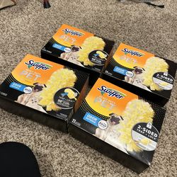 Swiffer Heavy Duty Pet Dusters – 11 ct Boxes – Bundle of 4 (New)