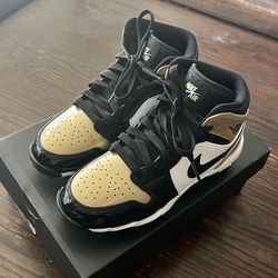 Jordan 1 Mid YOUTH Cleat.    (Like New)