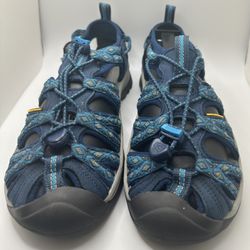 KEEN Newport H2 Womens 6.5 Waterproof Sandals Hiking Walking Athletic  Blue