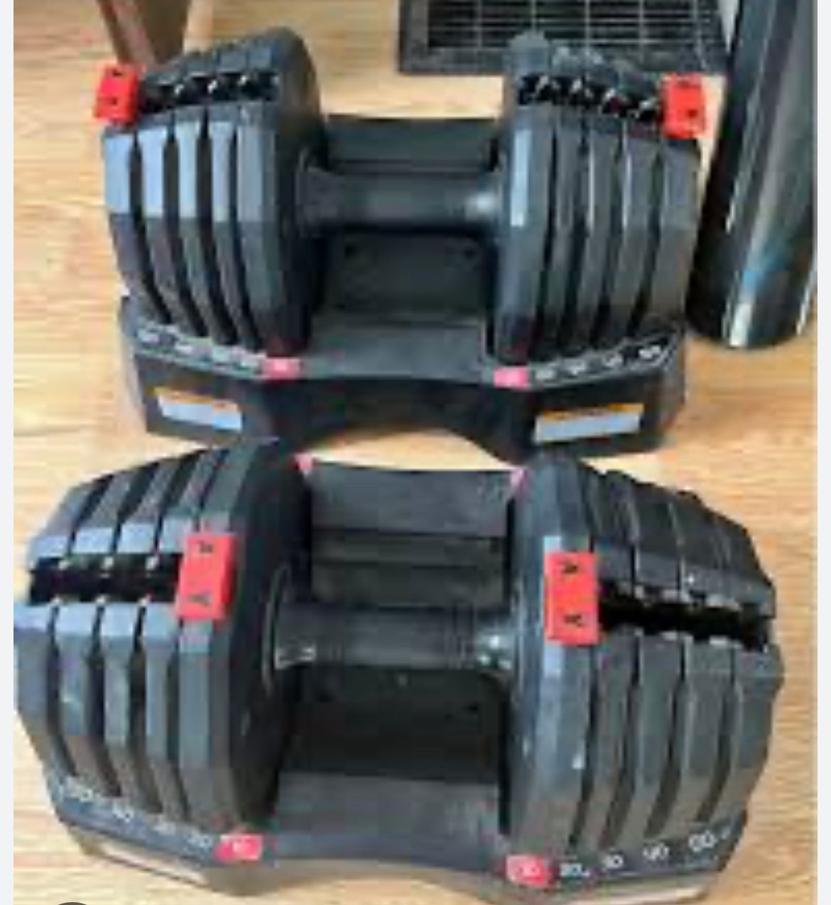 Weider Adjustable Dumbells