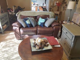 small reclining sofa
