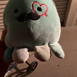 Valentine Squishmallow Octopus 