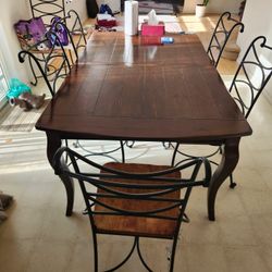 6 Person Dining Table With Chairs