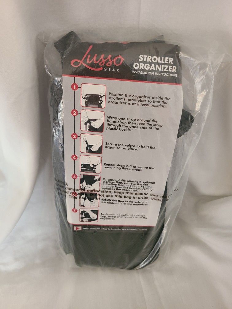 Lusso stroller organizer NEW