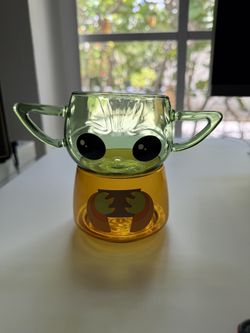 Star Wars Grogu stackable glasses