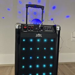 Karaoke Machine With Two Wireless Microphones