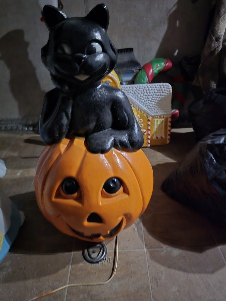Large Vintage Halloween Blow Mold