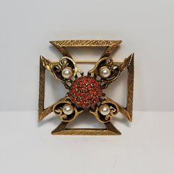 Cross Brooch