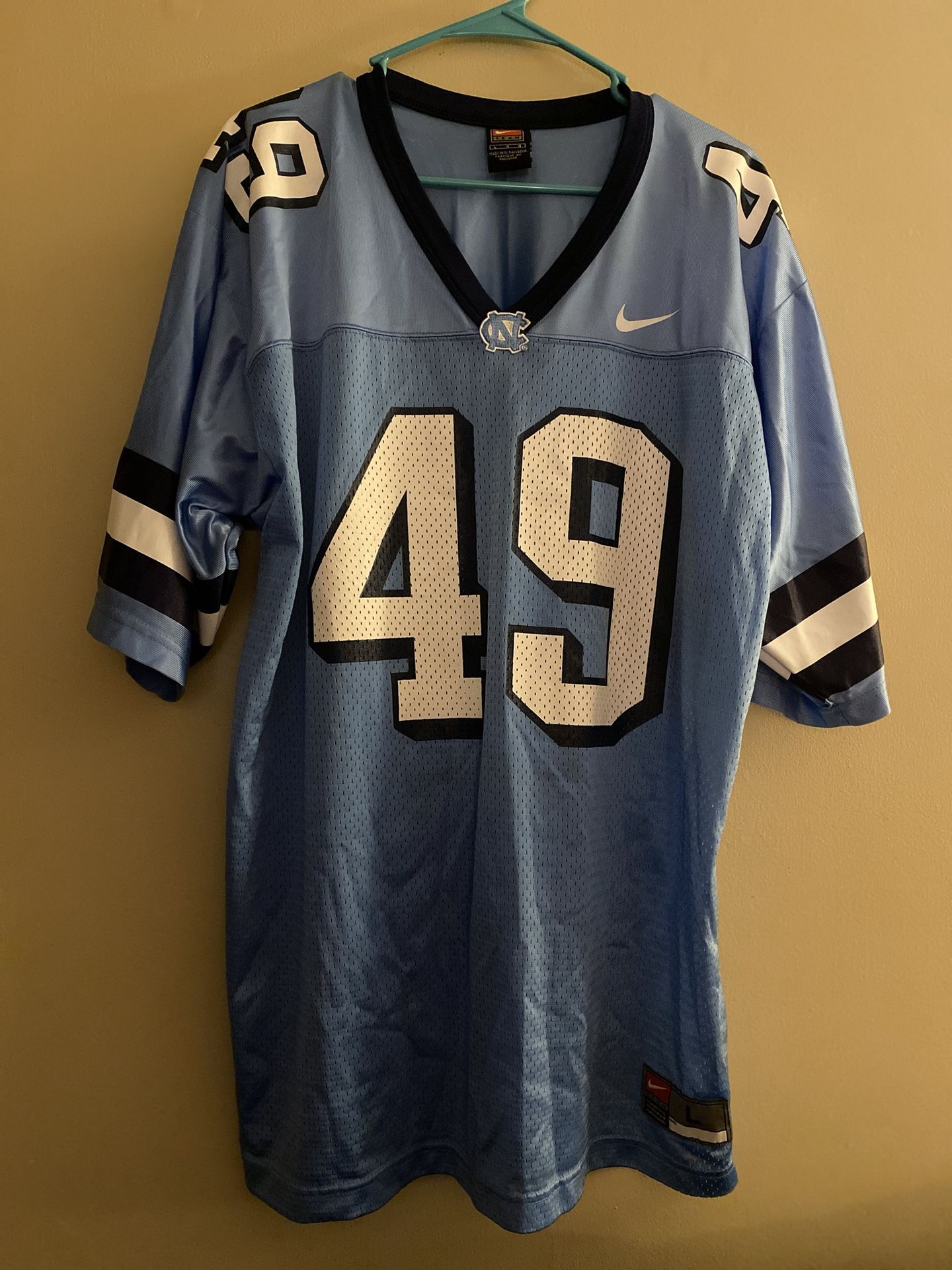 Nike retro Carolina jersey size L