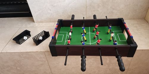 Mini wooden foosball game table soccer